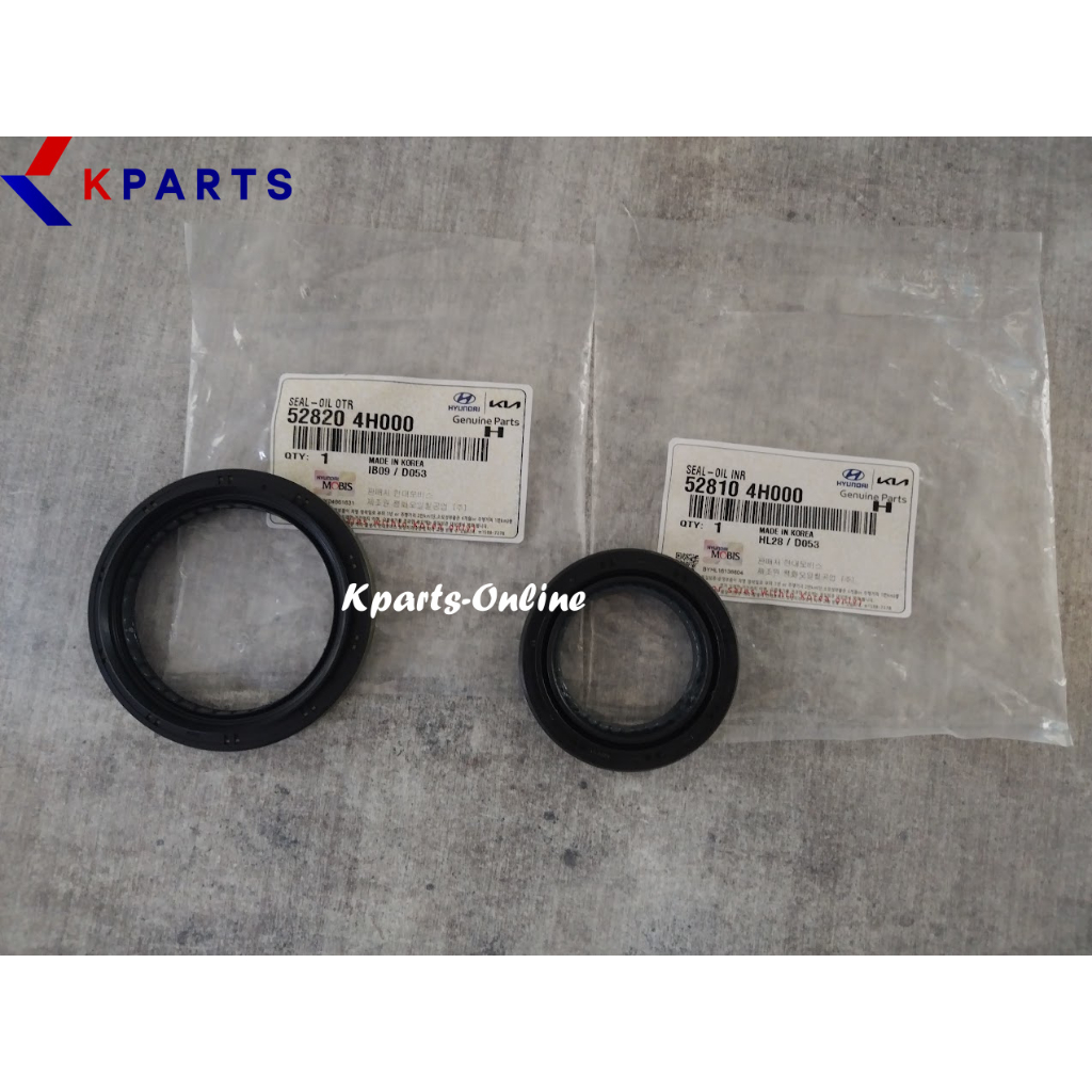 OIL SEAL REAR WHEEL - INNER / OUTER (GENUINE PARTS) HYUNDAI STAREX ...