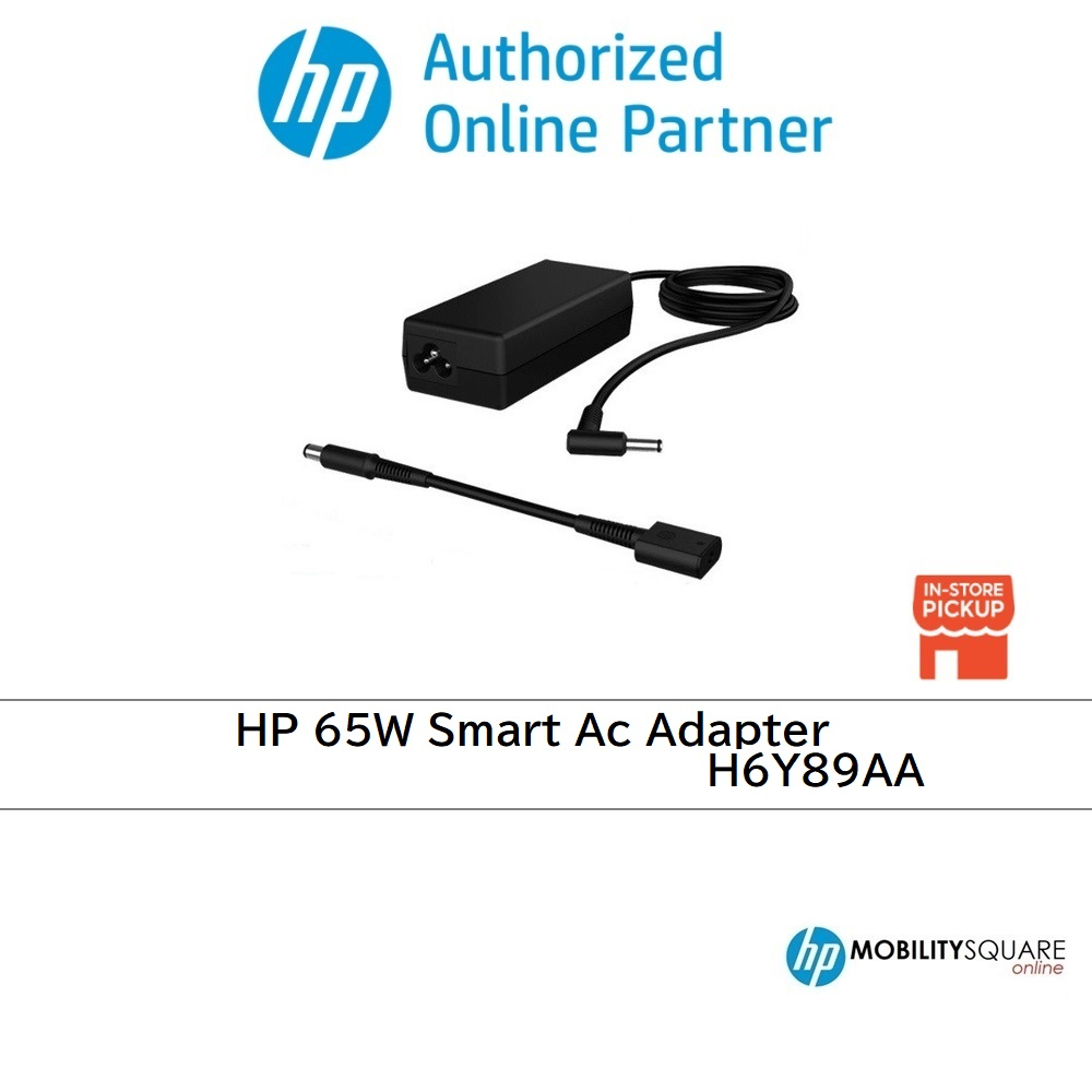 HP 65W Smart Ac Adapter H6Y89AA | Shopee Malaysia