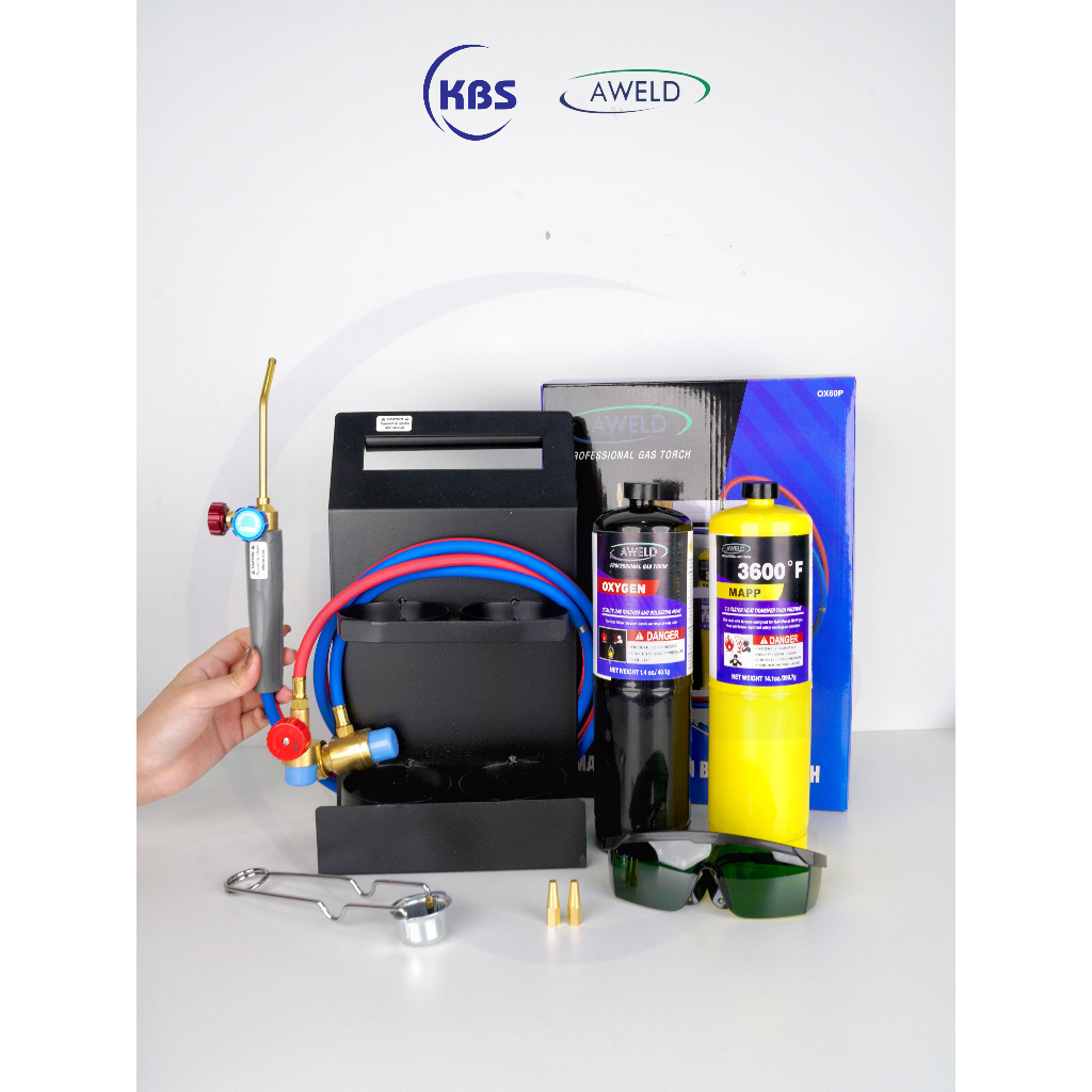 AWELD MAPP & OXYGEN TORCH SET ( 0X60P ) | Shopee Malaysia