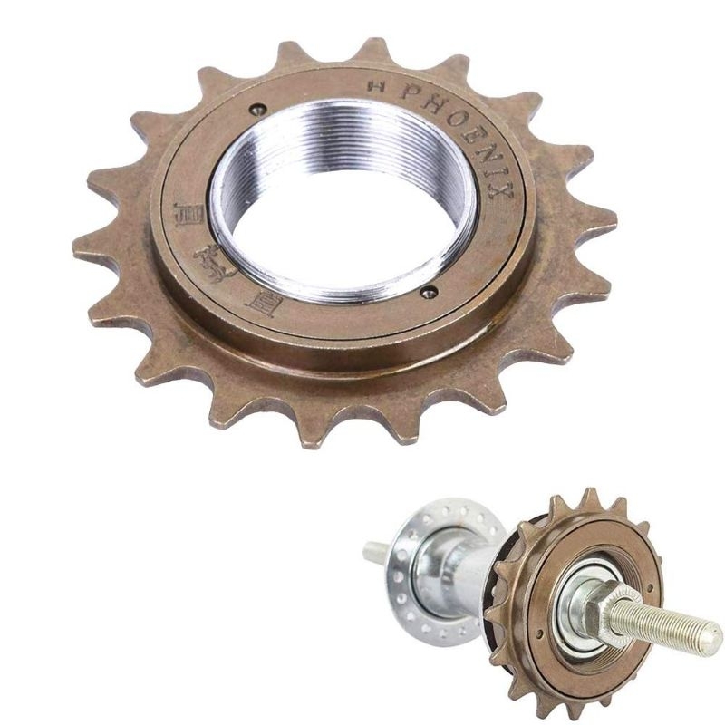 Freeagent BMX Freewheel – Single Speed Bike Gear In 14t, 15t, 16t, 17t, 18t, 20t, 22t Options (Nickel Finish) 9 thumbnail image