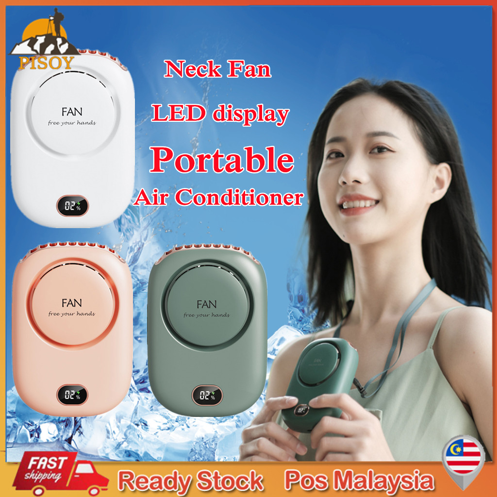 Kipas Mini USB Portable Mini Fan Murah Bladeless Kipas With LED Display