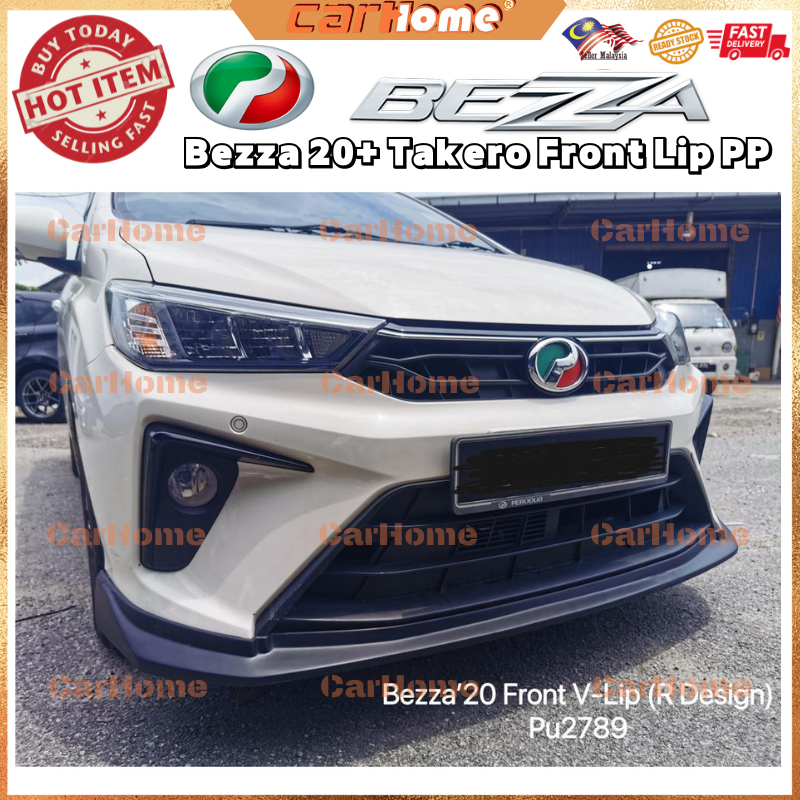 Perodua Bezza 2020 Takero R Design Front V-Lip PU | Shopee Malaysia