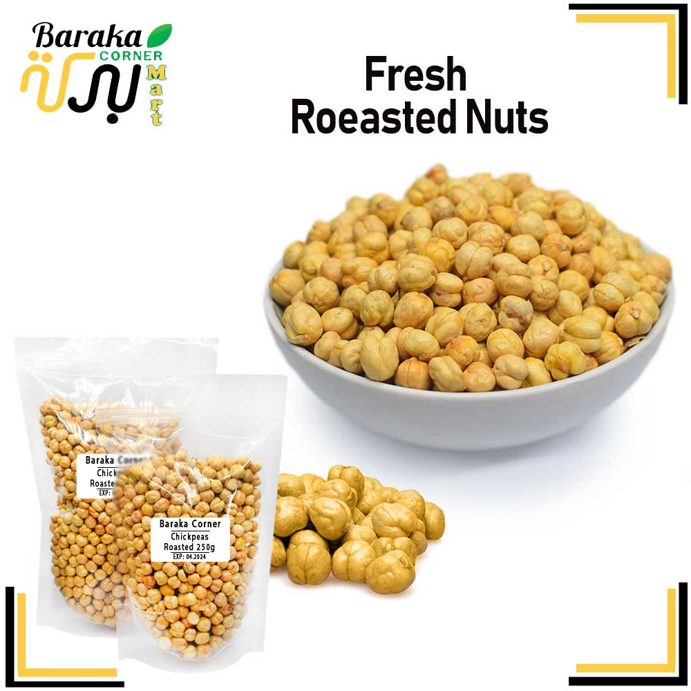 Kacang Kuda Panggang Fresh Roasted Chickpeas Nuts Unsalted 250g500g