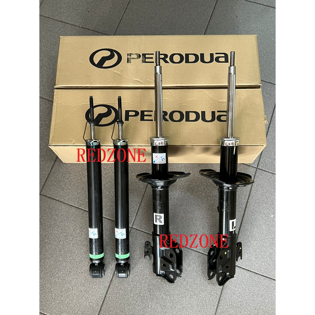 PERODUA ATIVA FRONT / REAR ABSORBER SUSPENSION SHOCKS NEW ORIGINAL ...