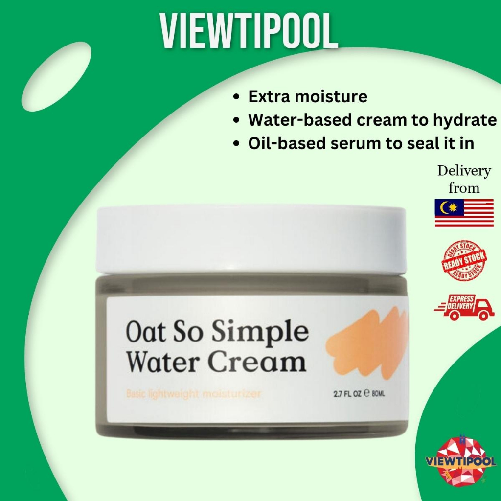 Krave Beauty Oat So Simple Water Cream 80ml Ready in Malaysia Shopee Malaysia