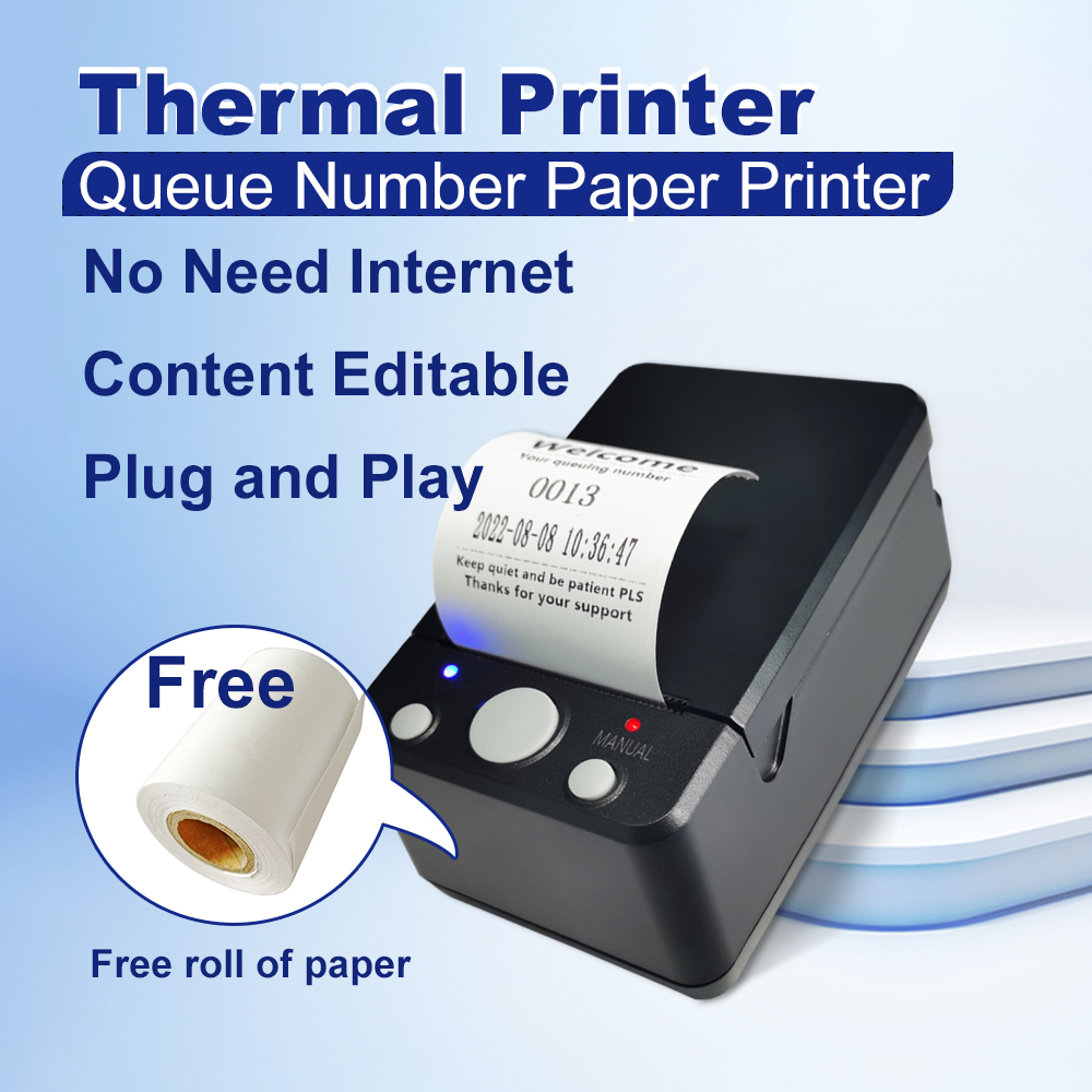 Queue Thermal Printer for Queue Number Ticket Dispenser Printer High