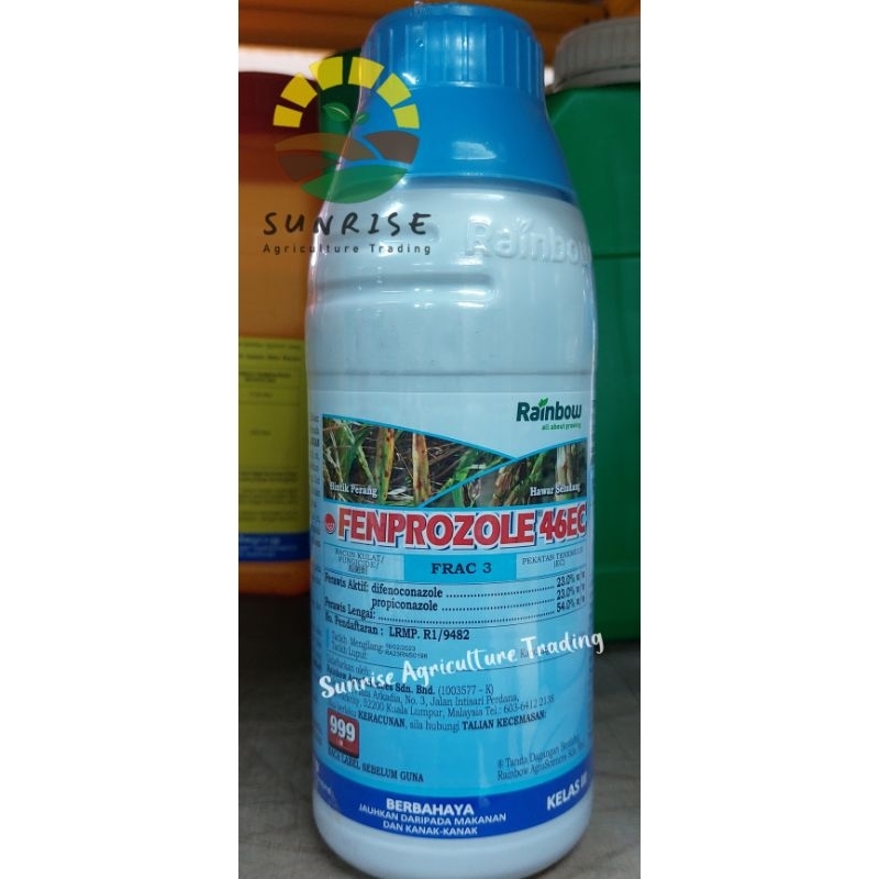 1l Fenprozole 46ec Difenoconazole Propiconazole Rainbow Racun Kulat