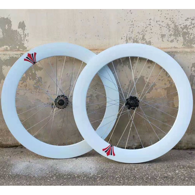 fixie 700c aluminum wheelset 70mm 1set Shopee Malaysia