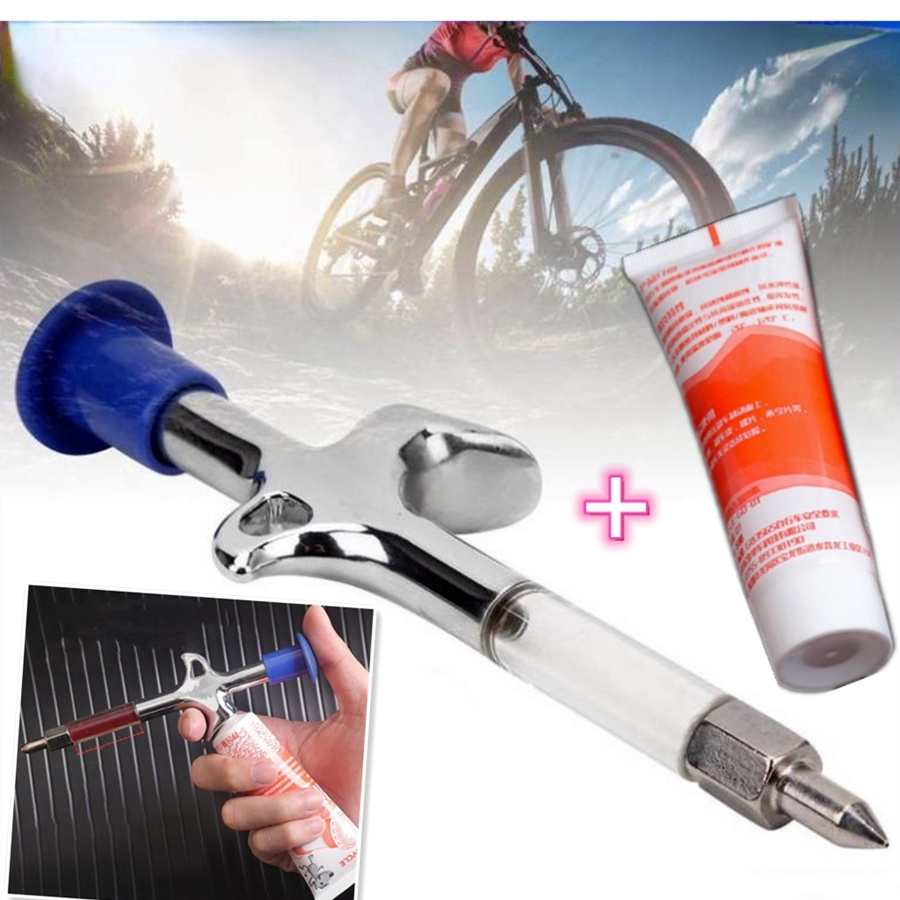 Bike Grease Gun kit Bearing Central Shaft 5Way Hub Oiling Tool
