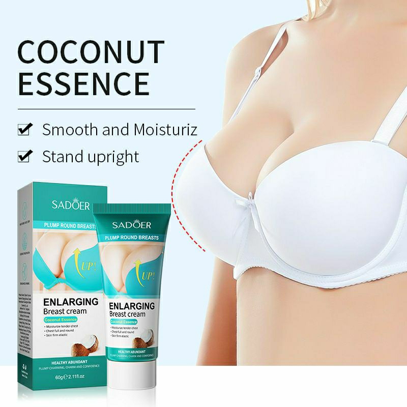 60g Natural Coconut Enlargement Breast Cream Krim PAYUDARA Tetek Besar Firming Shaping Perfection Br
