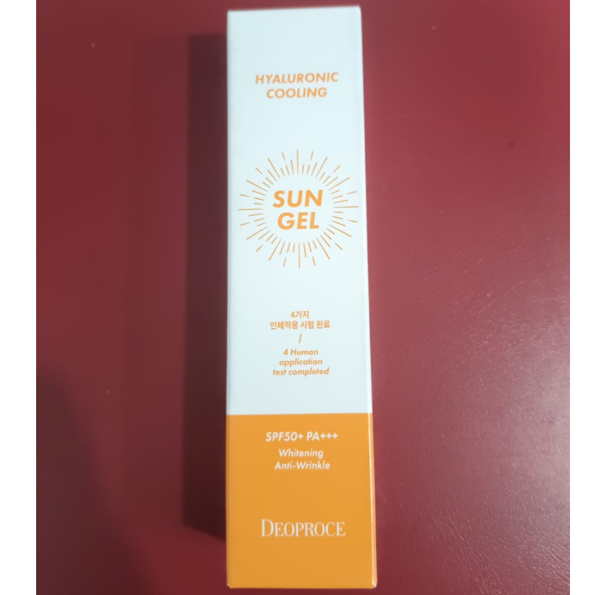 [NEW PACKAGING] Deoproce Hyaluronic Cooling Sun Gel SPF 50+ PA+++ (50G ...