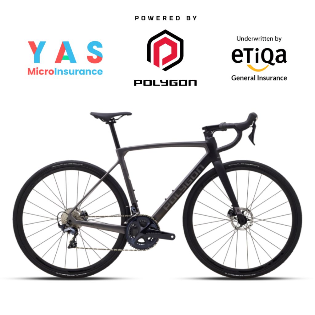 Polygon carbon cheap road bike