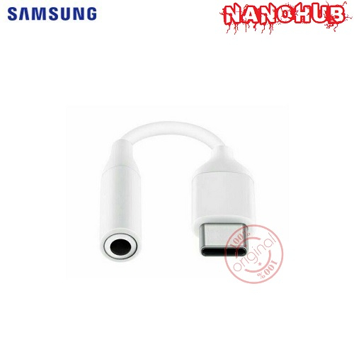 Samsung USBC Headset Jack Adapter White Shopee Malaysia