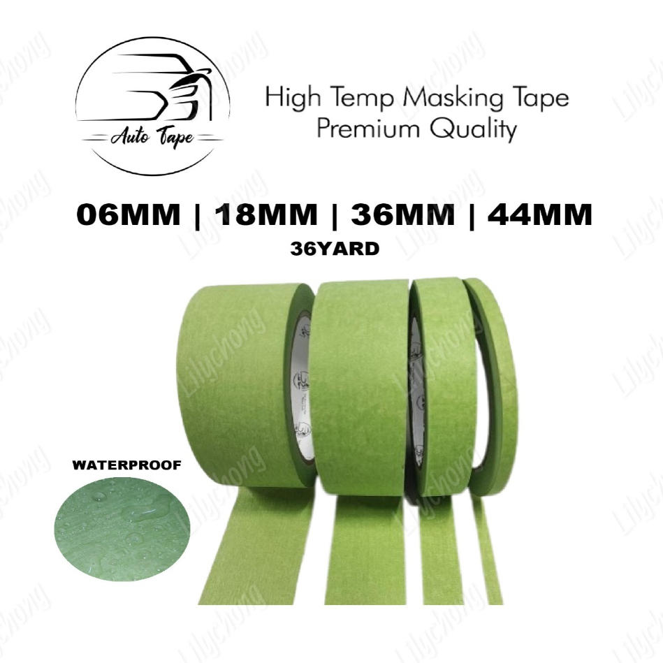 Blue Polyester High Temperature Masking Tape 50mm X 66m - Powder Coating & Painting