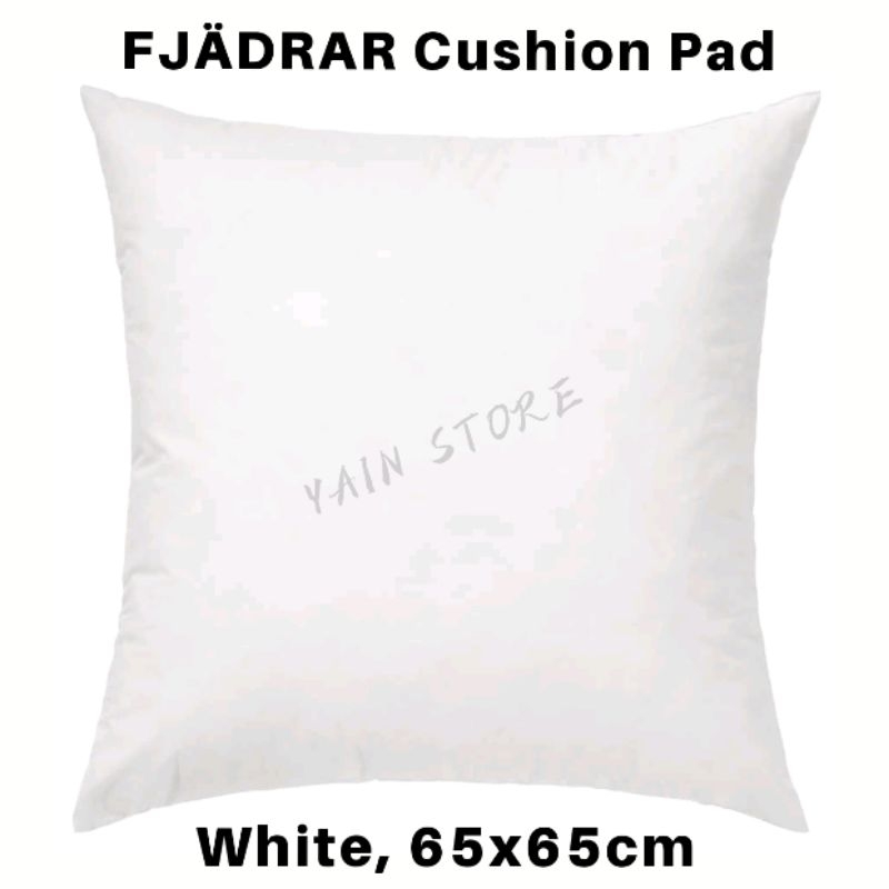 IKEA FJADRAR FJADRAR Cushion Pad Off White White Grey 50x50cm 40x58cm 65x65cm Shopee Malaysia