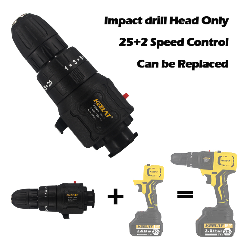 keelat 9 in 1 MultiHead Cordless Drill Set Retrofit DIY Screwdriver