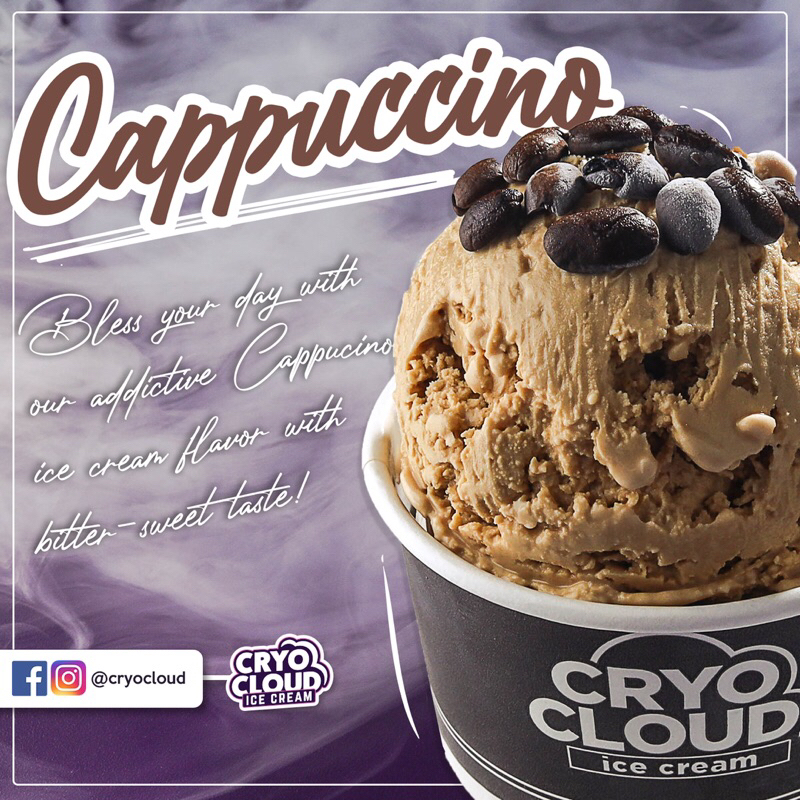 (CRYO CLOUD) Ice Cream Cappuccinos Shopee Malaysia