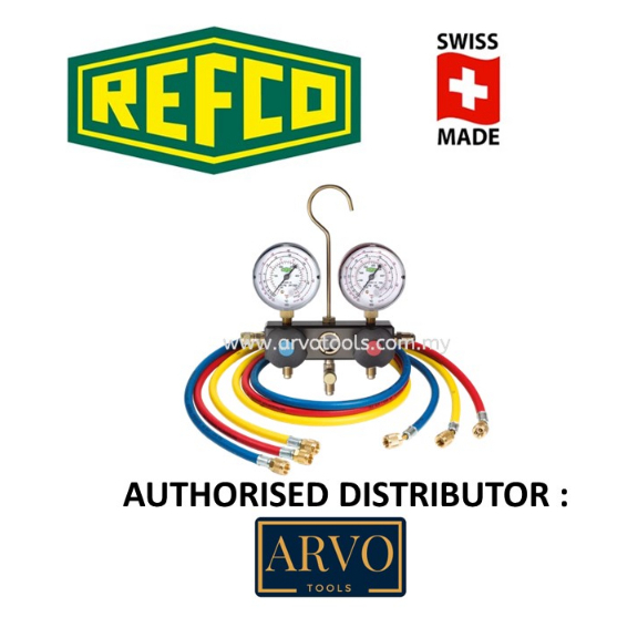 REFCO BM26DSR22CCL60 MANIFOLD SET (R22/134A/404A) Shopee Malaysia