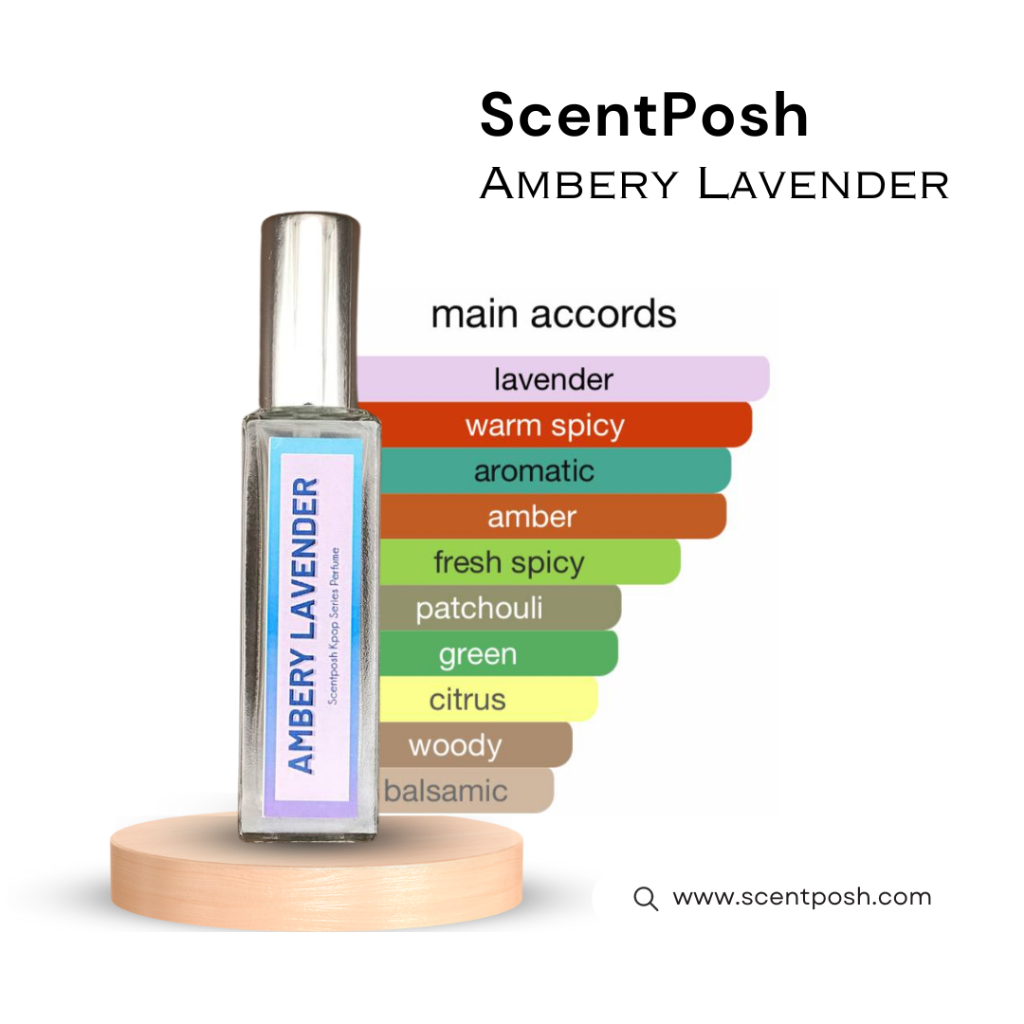 Perfume SP Ambery Lavender BTS Taehyung 20ml edp eau de parfum perfume