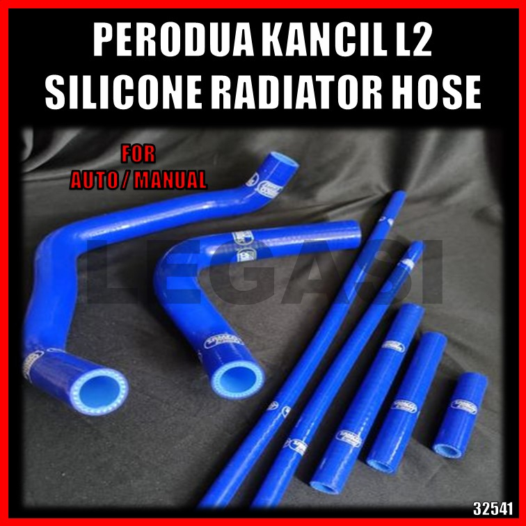 Perodua Kancil 660 850 L2 SAMCO Silicone Radiator and Bypass Hose ...