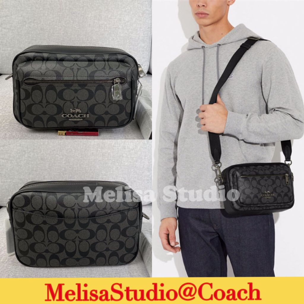 Coach camera bag on sale mens