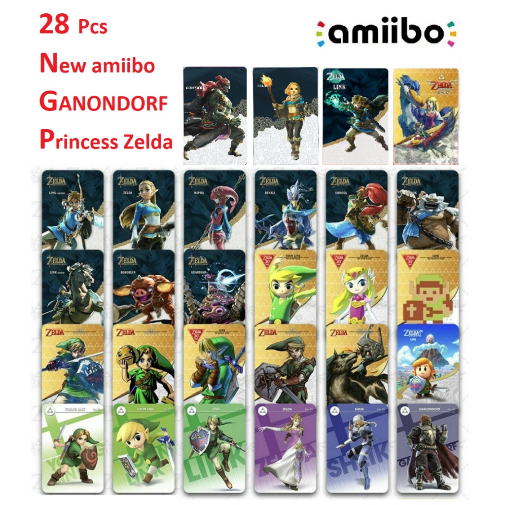 [Free 3 Gift] 28 Pcs The Legend of Zelda Tears of The Kingdom & BOTW ...