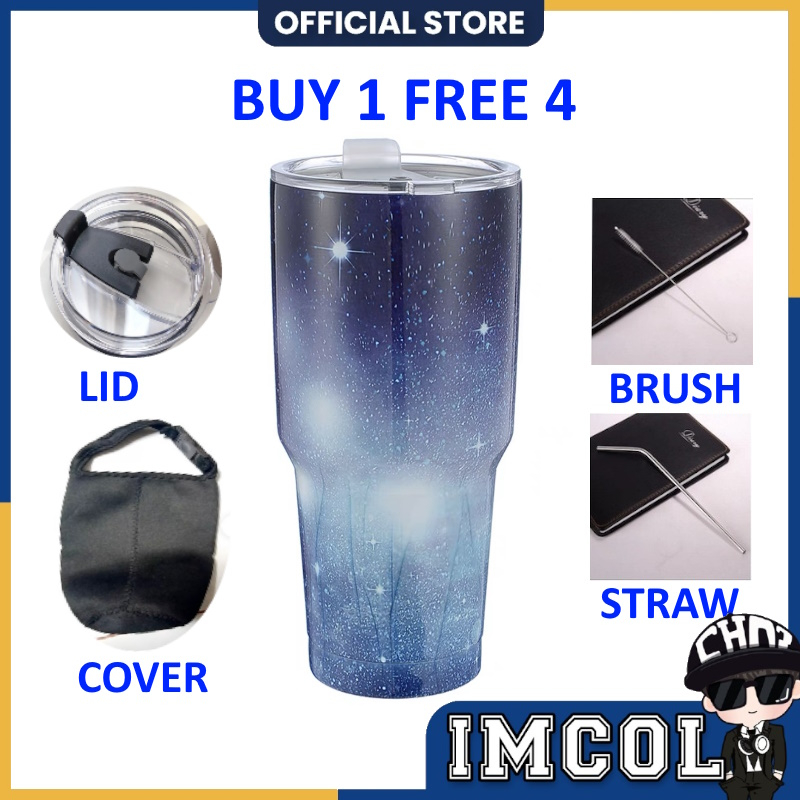 Rocky Mountain Tumbler 30 Oz. Stainless Steel [Buy 1 Free 4] Shopee
