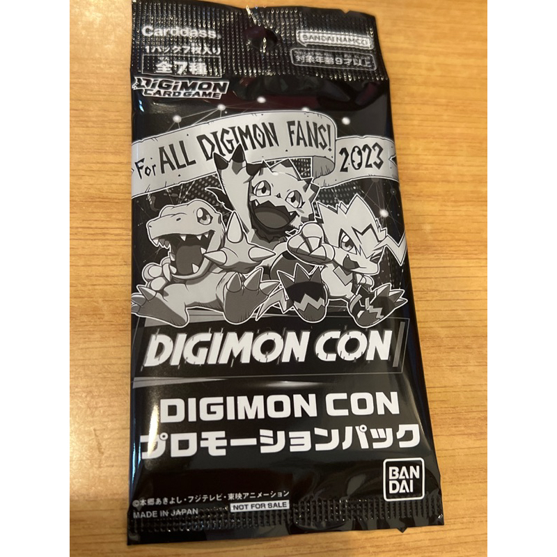 digimon con 2023 card DIGIMON CON 2023 P-116 main image 0
