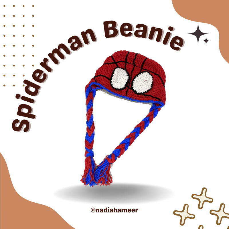 Mayday Parker’s Spiderman Beanie (Adult) // Gwen // Miles | Shopee Malaysia
