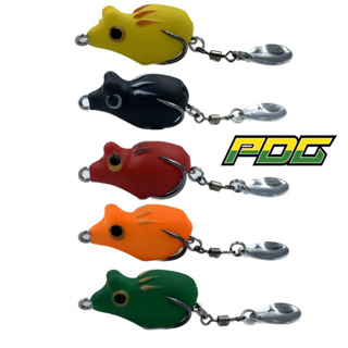 PDG Soft Frog 3cm 5.4g Umpan Soft Plastic Lure Fishing Frog Double