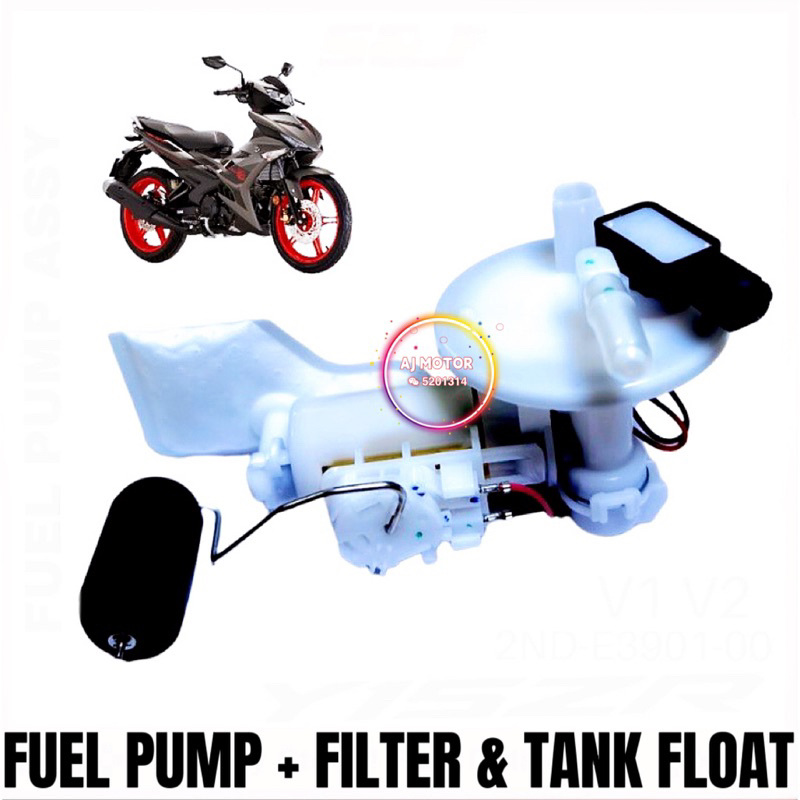 YAMAHA Y15ZR Y15 V1 V2 PETROL FUEL PUMP ASSY + FILTER TANK FLOAT MINYAK