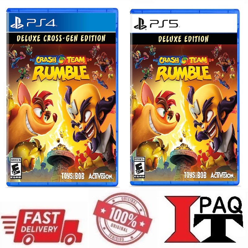 PS4/PS5 Crash Team Rumble Deluxe Edition (R1 English) | Shopee Malaysia