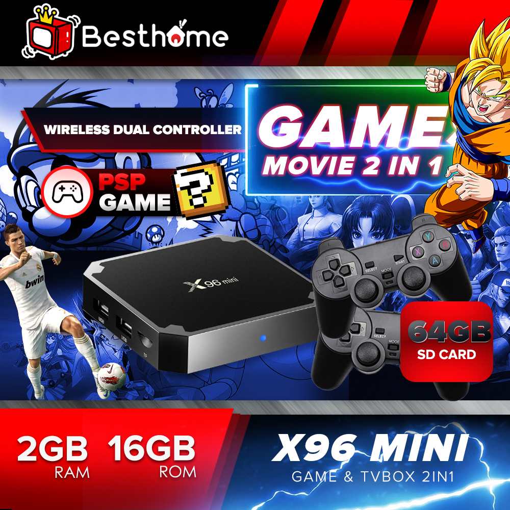 New Customize GameBox X96 MINI Amlogic 5G Android TVBox X96 MINI 2.4Ghz