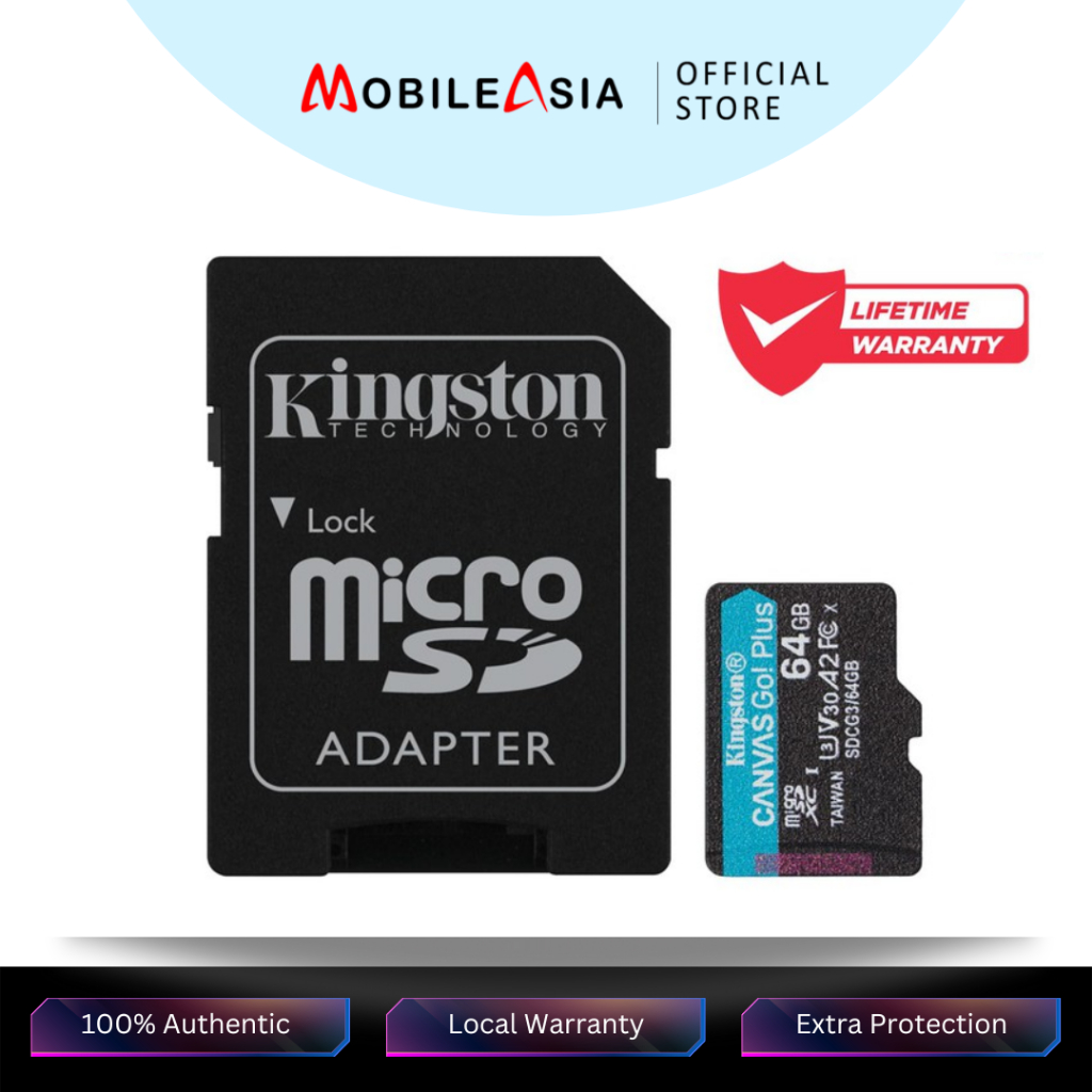 SALE! Kingston 64GB/128GB Canvas Go Plus microSD Memory Card (170MB/s