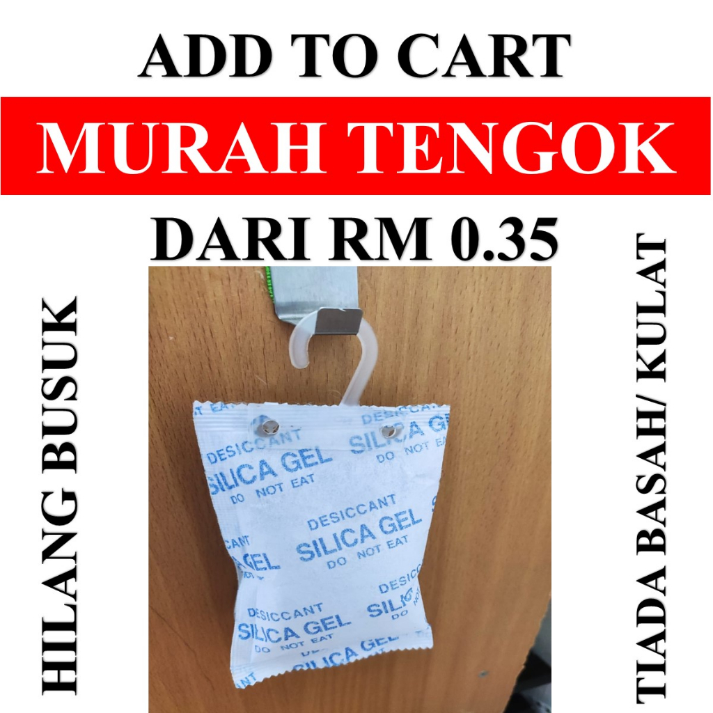 {CHEAPEST} Silica Gel For Shoes Bag Electronics, Baju, Handbag, Leather