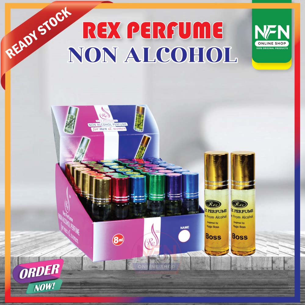 REX PERFUME FOR MEN BY REX 8ml. NON ALCOHOL ATTAR 100% ORIGINAL ...