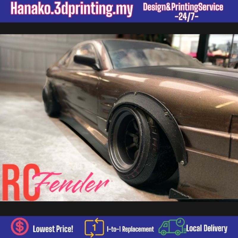 [3dprint] Universal Fender Drift Arch Flare RC 1 10 Hobbies Collections