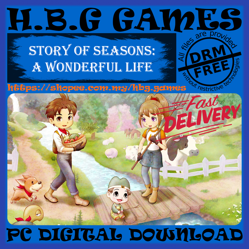 STORY OF SEASONS A Wonderful Life [PC DIGITAL DOWNLOAD] [OFFLINE] [DRM