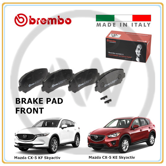 BREMBO Mazda CX5 CX5 KE Skyactiv 20122017 CX5 KF Skyactiv 20172023 Front Rear Disc Brake Pad
