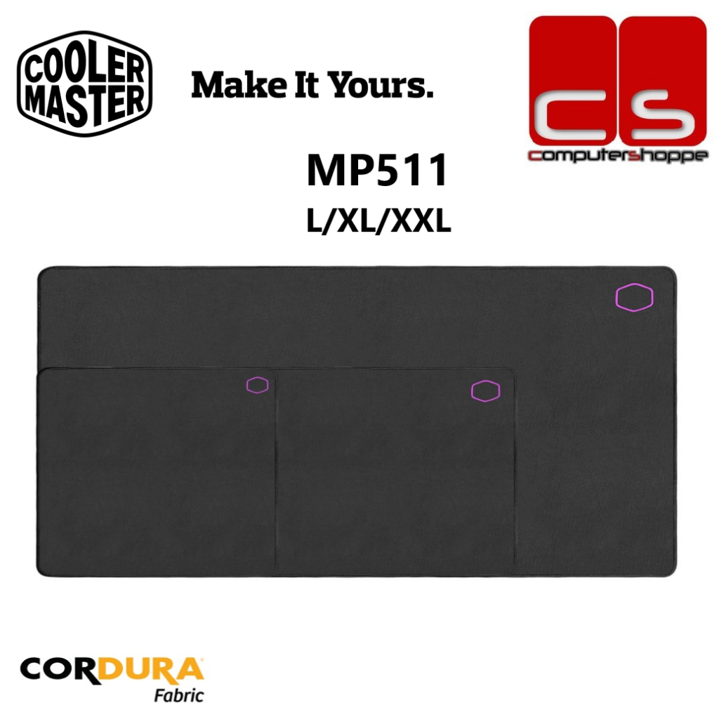 Cooler Master MP511 Gaming Mouse Pad L/XL/XXL Shopee Malaysia
