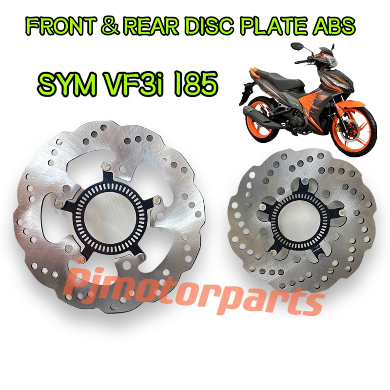 SYM VF3i 185 SYM185 ABS FRONT & REAR ABS DISC PLATE / DEPAN