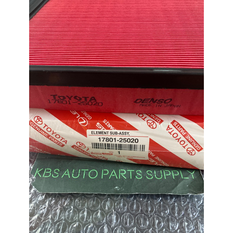 Air Filter Toyota Camry ASV70R (HYBRID) HARRIER MXUA80 RAV4 18Y LEXUS ...