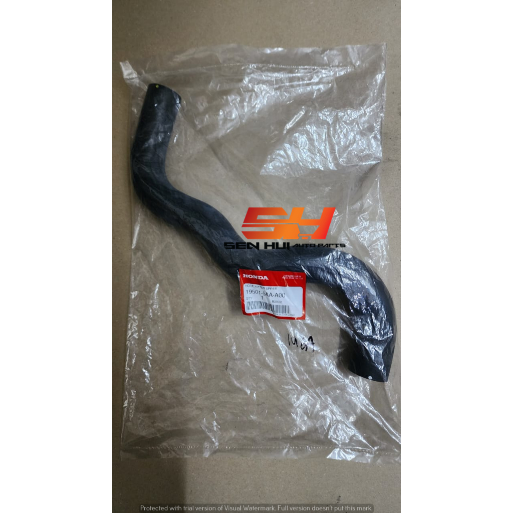 Honda CIVIC RADIATOR HOSE upper 195015AAA00 Genuine Parts Shopee