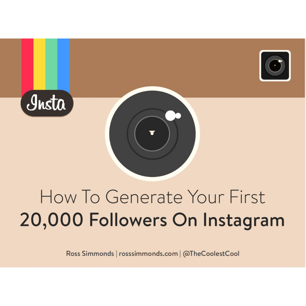 How To Generate Your First 20,000 Followers On Instagram (ebook ...