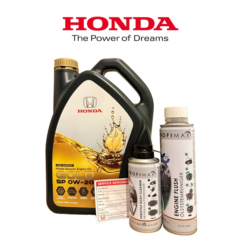 HONDA ENGINE OIL SP 0W20 COMBO SET🔥 Shopee Malaysia
