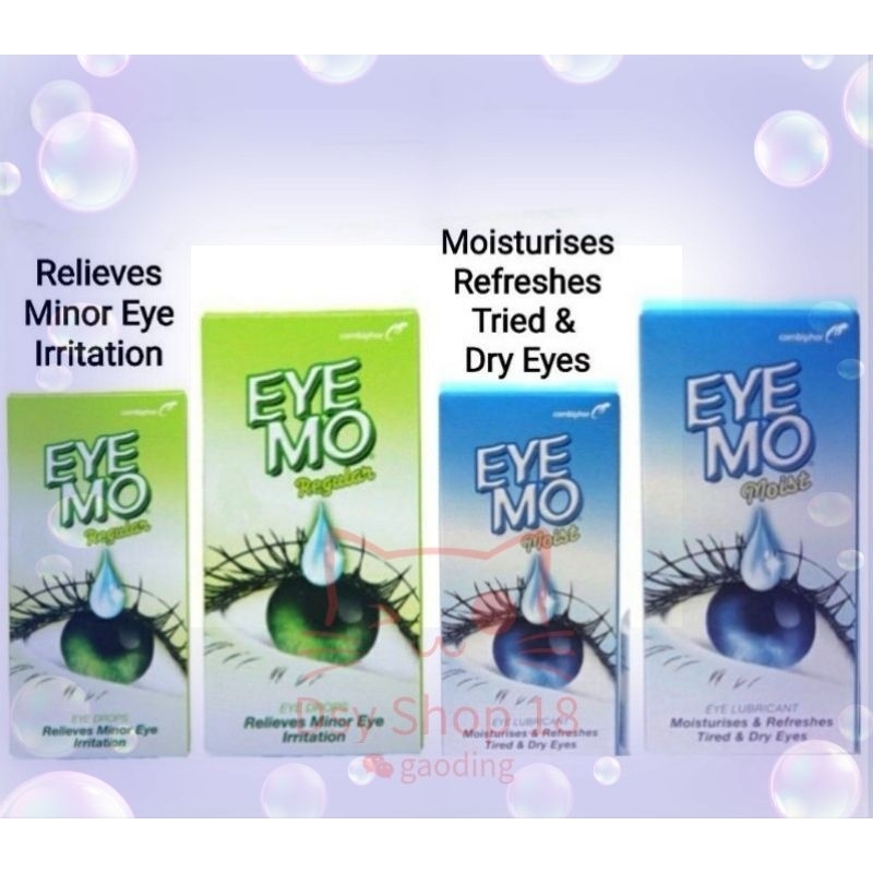 EYE MO Eye Drops 7.5ml / 15ml [Regular / Moist] Shopee Malaysia