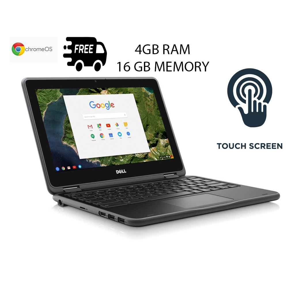 Touch Screen Dell chromebook 3180 4gb ram 16gb memory Shopee Malaysia