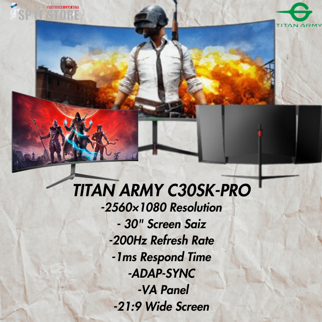TITAN ARMY C30SK-PRO 30" New Arrival (3 YEAR WARRANTY)Ready Stock ...