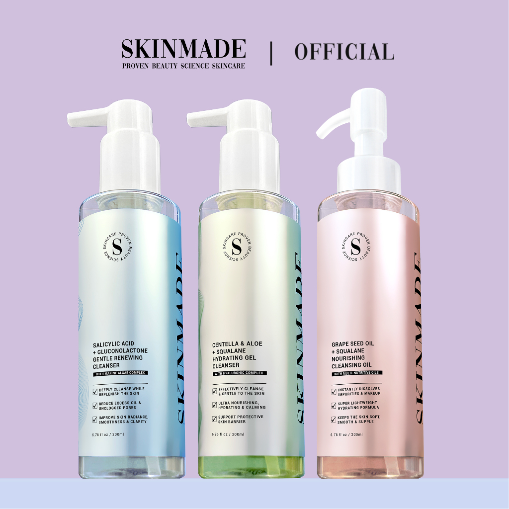 SKINMADE Cleansers & Cleansing Oil Bundle Set Salicylic Acid
