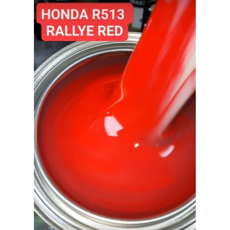 HONDA R513 RALLYE RED PEARL** 2K PAINT/ CAT BANCUH/ CAT KERETA Shopee